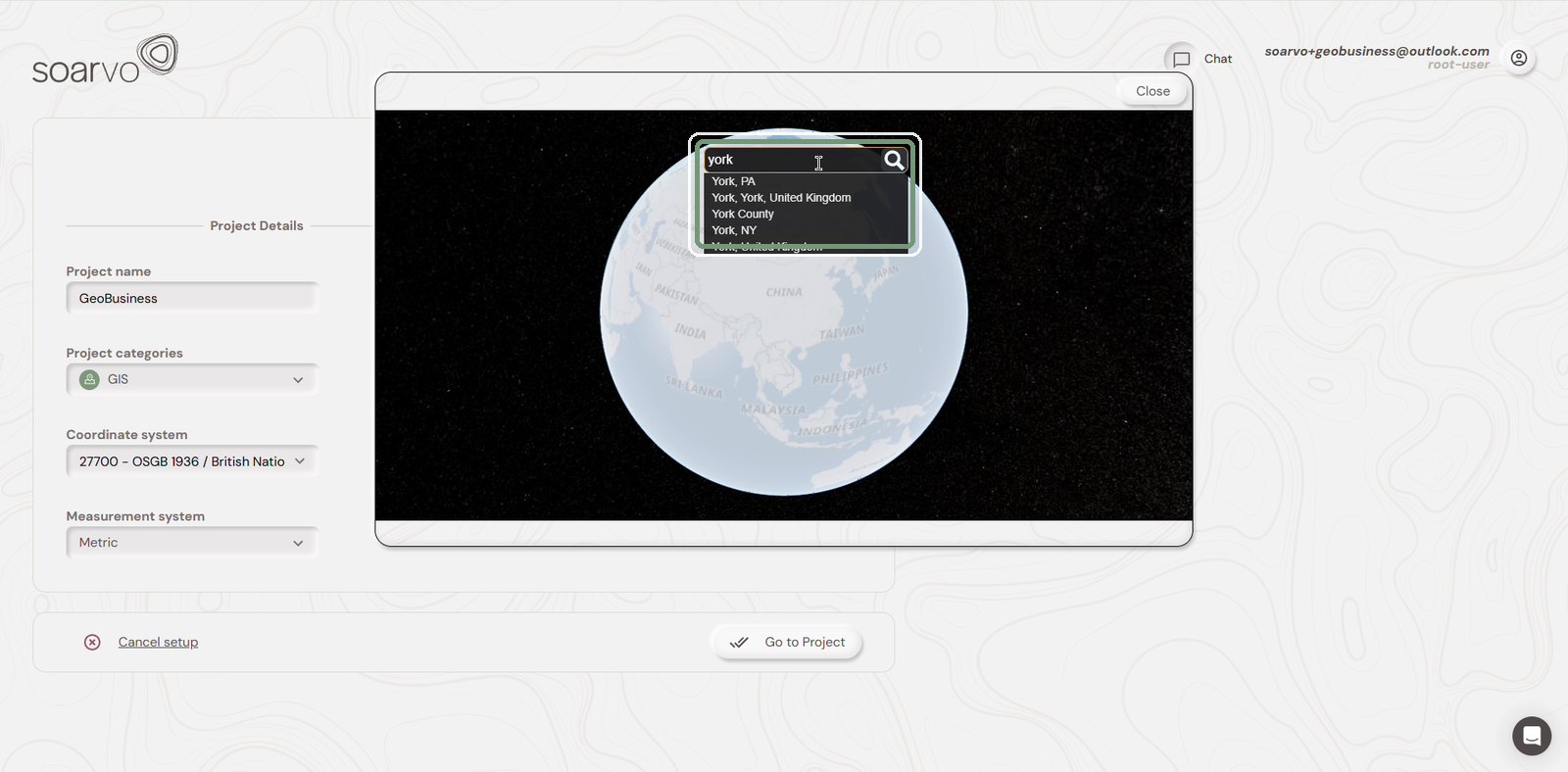 Step 4: Find the location on the map