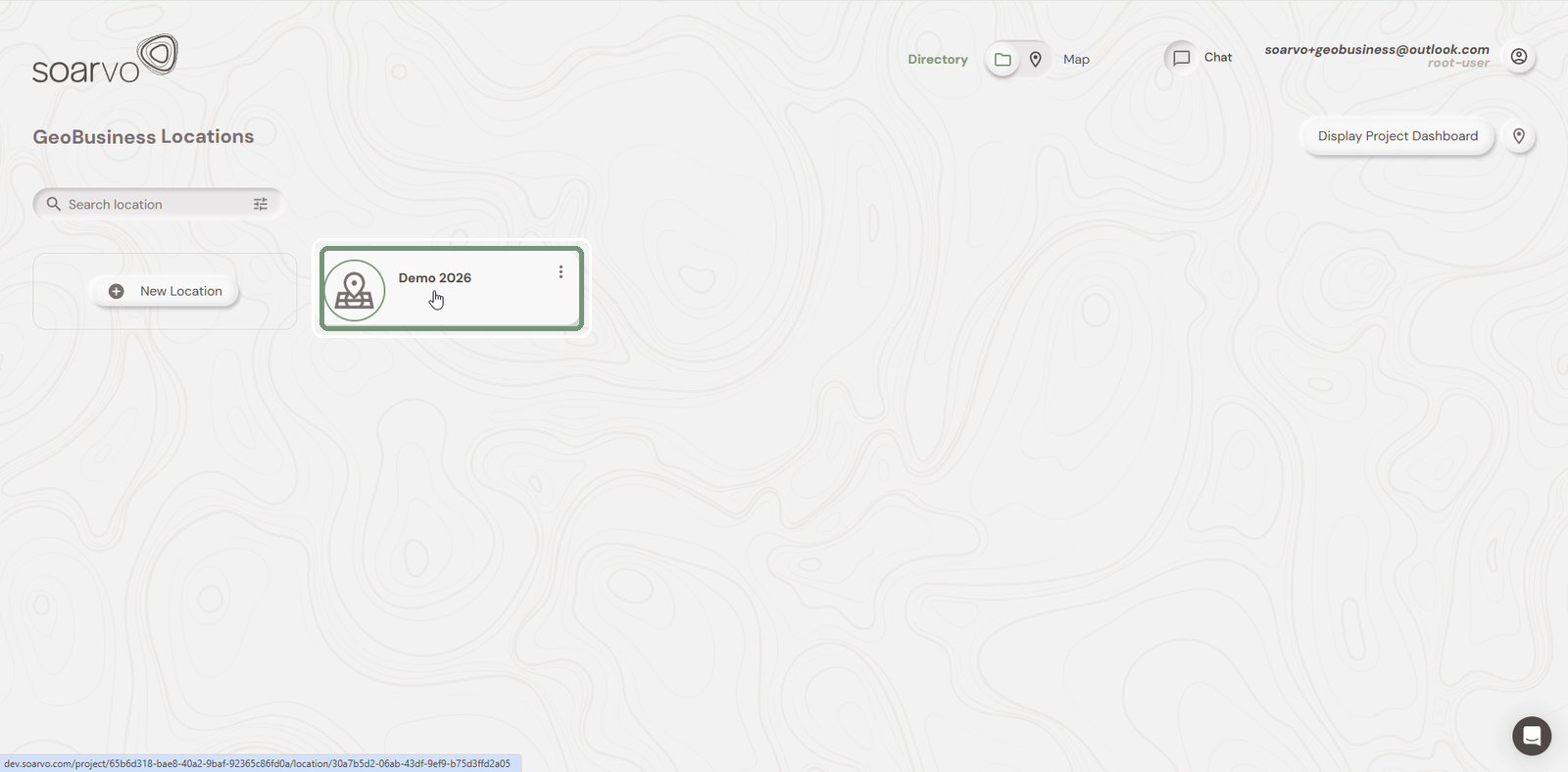 Step 7: Open the location