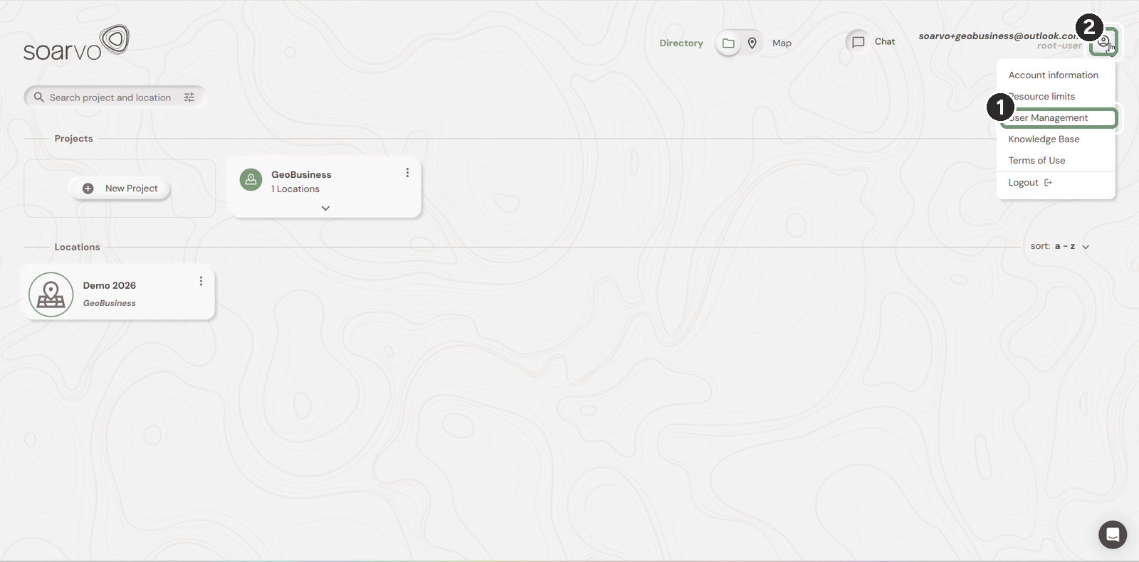 Step 1: Open User Management