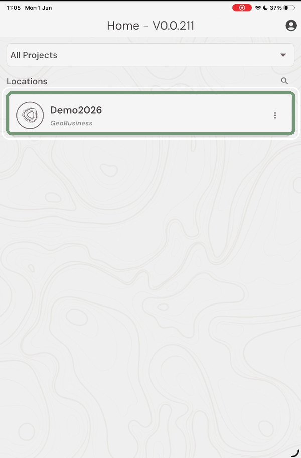 Step 1: Open your location