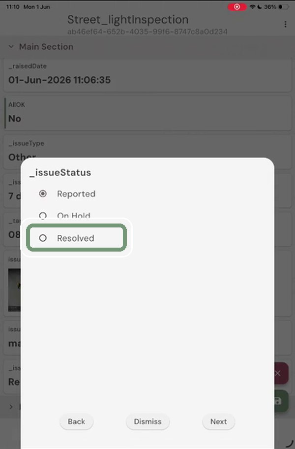 Step 4: Mark it resolved