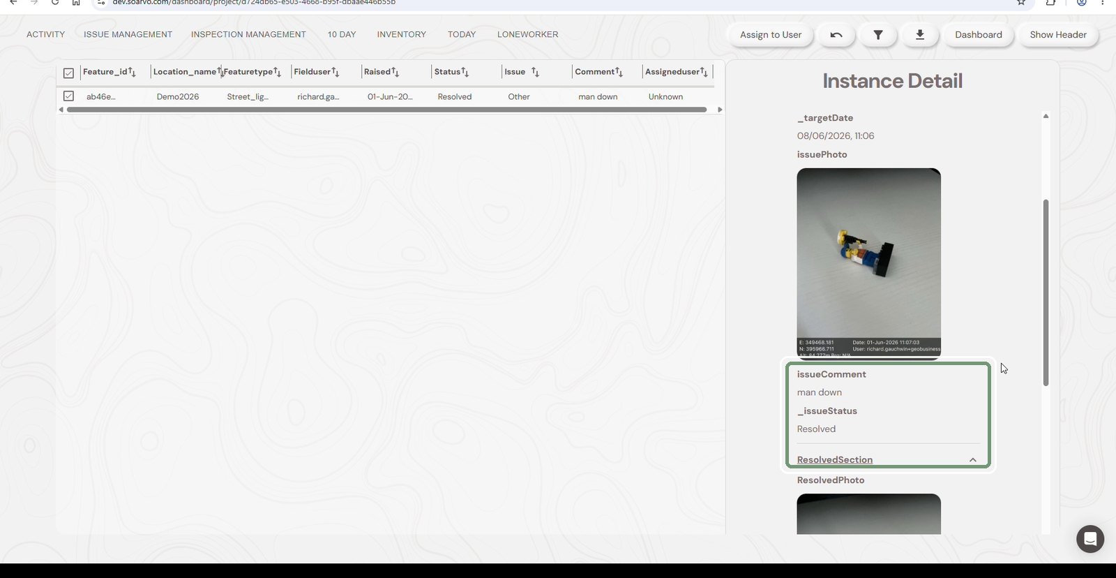 Step 4: Open the Resolved section